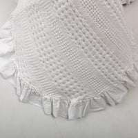 Colcha de Algodão Branco