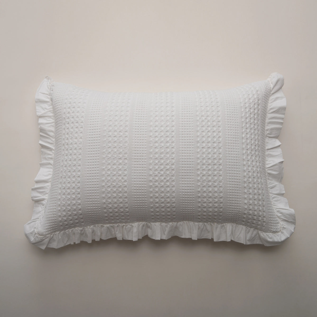 Almofada de Algodão Branco