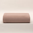 Colcha de Algodão Rosa