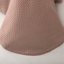 Colcha de Algodão Rosa