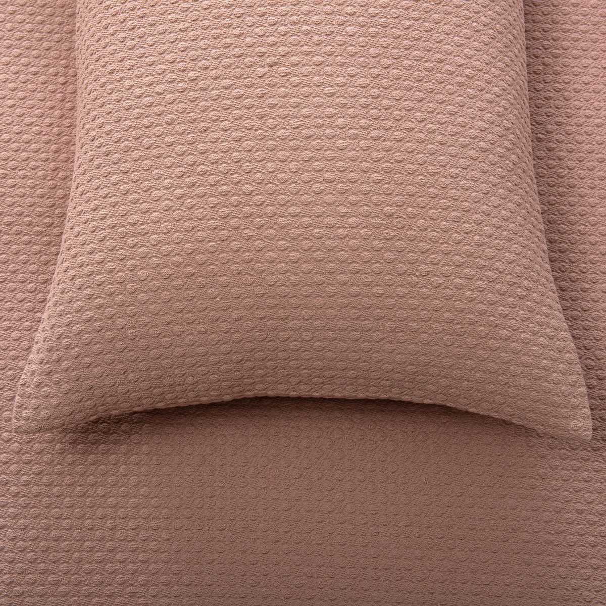 Colcha de Algodão Rosa