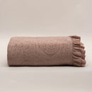 Colcha de Algodão Stonewashed Rosa