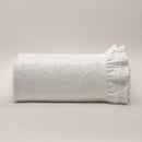 Colcha de Algodão Stonewashed Branca