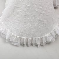 Colcha de Algodão Stonewashed Branca