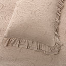 Colcha de Algodão Stonewashed Areia