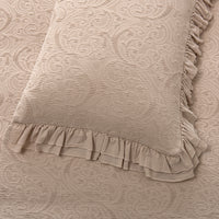 Colcha de Algodão Stonewashed Areia