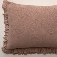 Almofada de Algodão Rosa