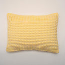 Almofada de Algodão Amarelo