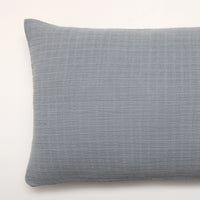 Cojín de Muselina de Algodón Gris 35x50 cm Stonewashed - Nuria