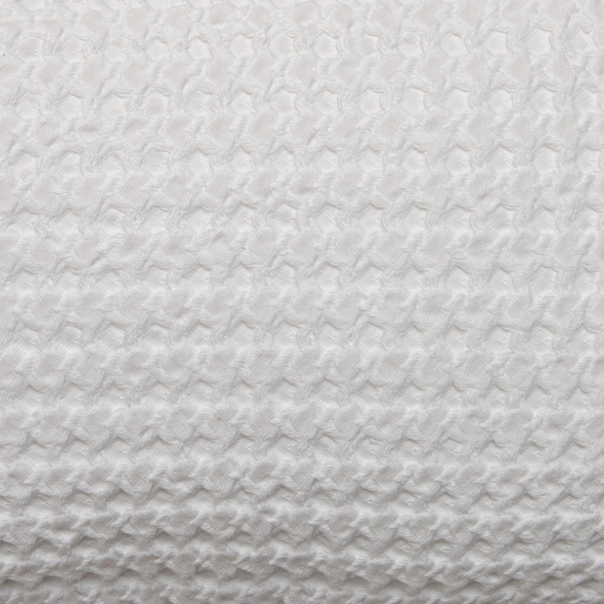Cojín de Algodón Blanco 35x50 cm Diseño Waffle - Nicole