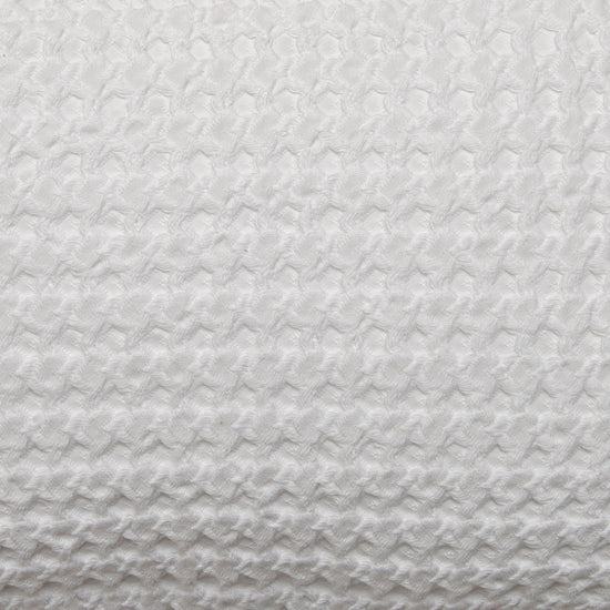 Cojín de Algodón Blanco 35x50 cm Diseño Waffle - Nicole