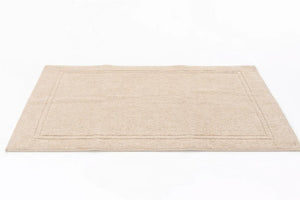 Alfombrilla de Baño Dos Rayas Marrón Claro
