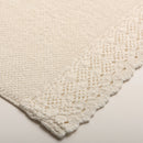 (3 Piezas) Juego de Toallas Beige 100% Algodón Stonewashed 500g con Encaje – Alícia