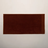 (3 Piezas) Toallas Terracota 100% Algodón Stonewashed 500g con Encaje – Alícia