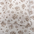Funda Nórdica Floral Topo y Blanco - 820