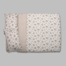 Funda Nórdica Floral Topo y Blanco - 820