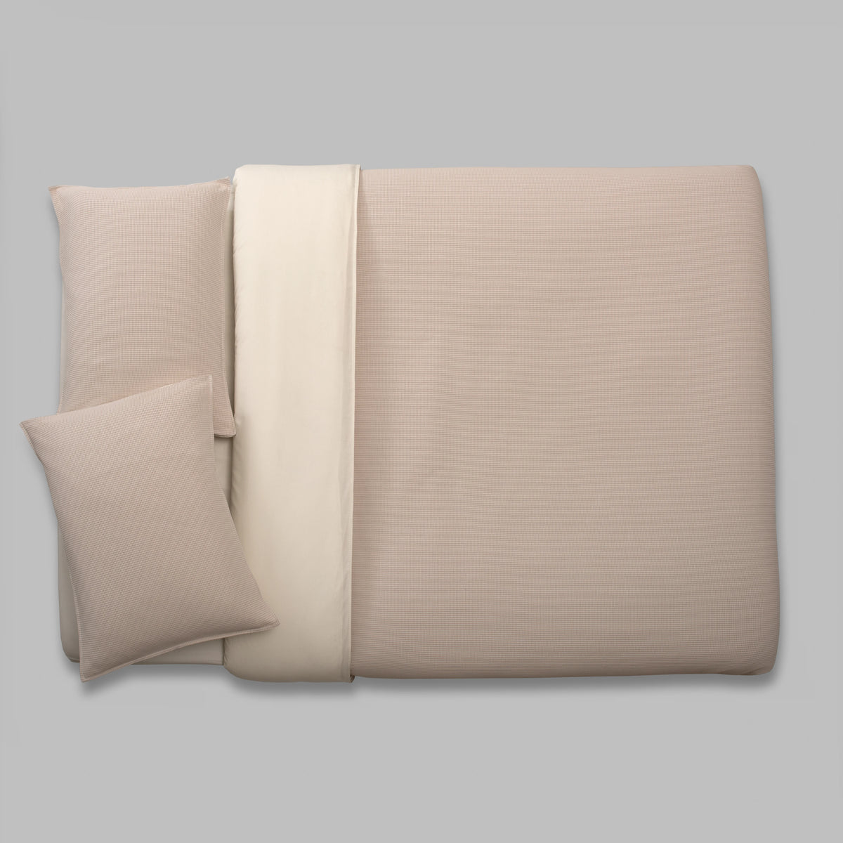 Funda Nórdica Marrón Claro 100% Algodón - Favo