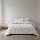 Funda Nórdica Floral Topo y Blanco - 820