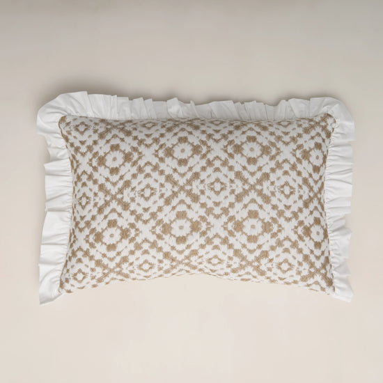 Cojín de Colcha Marina Marrón Claro