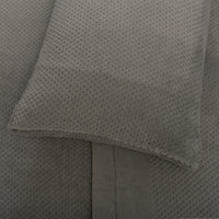 Jogo de Lençóis de Coralina 290 gr/m² Cinzento