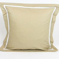 Almofada Decorativa com Renda Camel