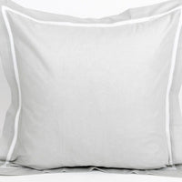 Almofada Decorativa com Renda Cinzento