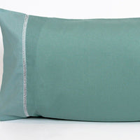 Par de Fundas de Almohada 729 Verde 50 x 80 cm