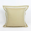 Almofada Decorativa com Renda Camel