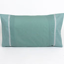 Par de Fundas de Almohada AL10 Verde 50 x 80 cm
