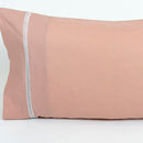 Par de Fundas de Almohada AL10 Rosa Palo 50 x 80 cm