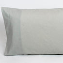 Par de Fundas de Almohada Lisas Gris 50 x 80 cm