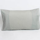 Par de Fundas de Almohada Lisas Gris 50 x 80 cm