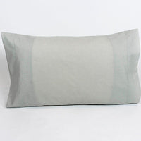Par de Fundas de Almohada Lisas Gris 50 x 80 cm