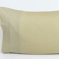 Par de Fronhas de Almofada Liso Camel 50 x 80 cm