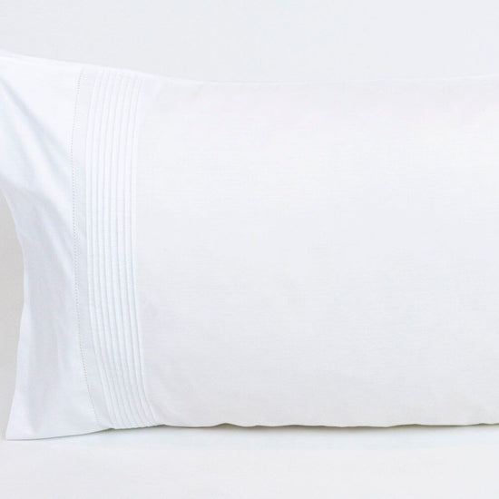 Par de Fronhas de Almofada 370 Branco 50 x 80 cm