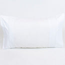 Par de Fronhas de Almofada 370 Branco 50 x 80 cm