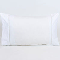 Par de Fundas de Almohada AL10 Blanco 50 x 80 cm