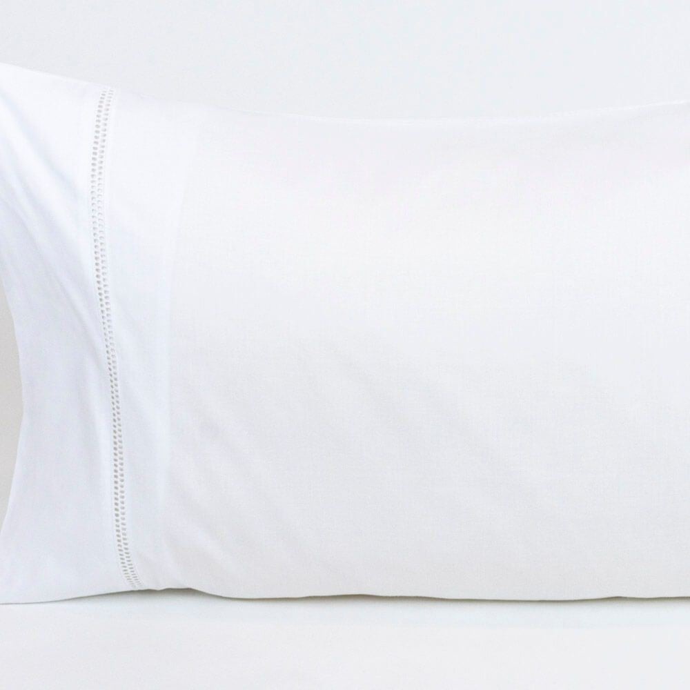 Par de Fundas de Almohada 729 Blanco 50 x 80 cm