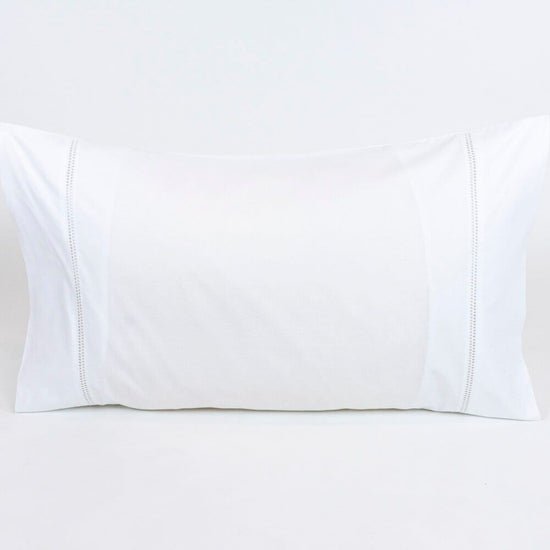 Par de Fronhas de Almofada 729 Branco 50 x 80 cm