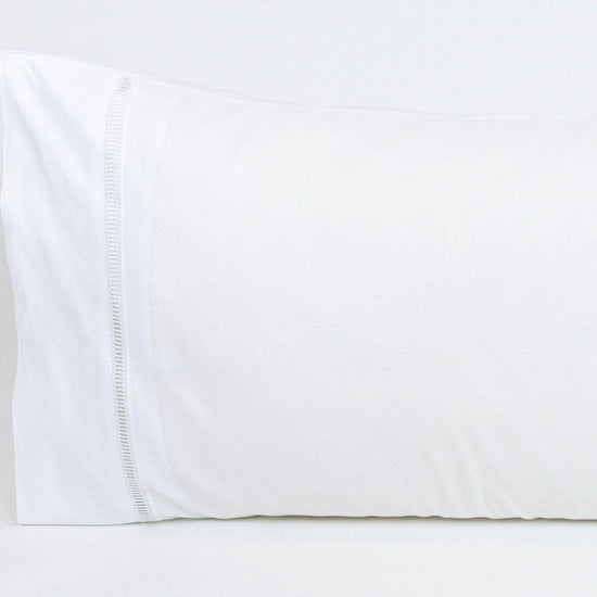 Par de Fronhas de Almofada 509 Branco 50 x 80 cm